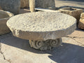 Reclaimed Millstone Table