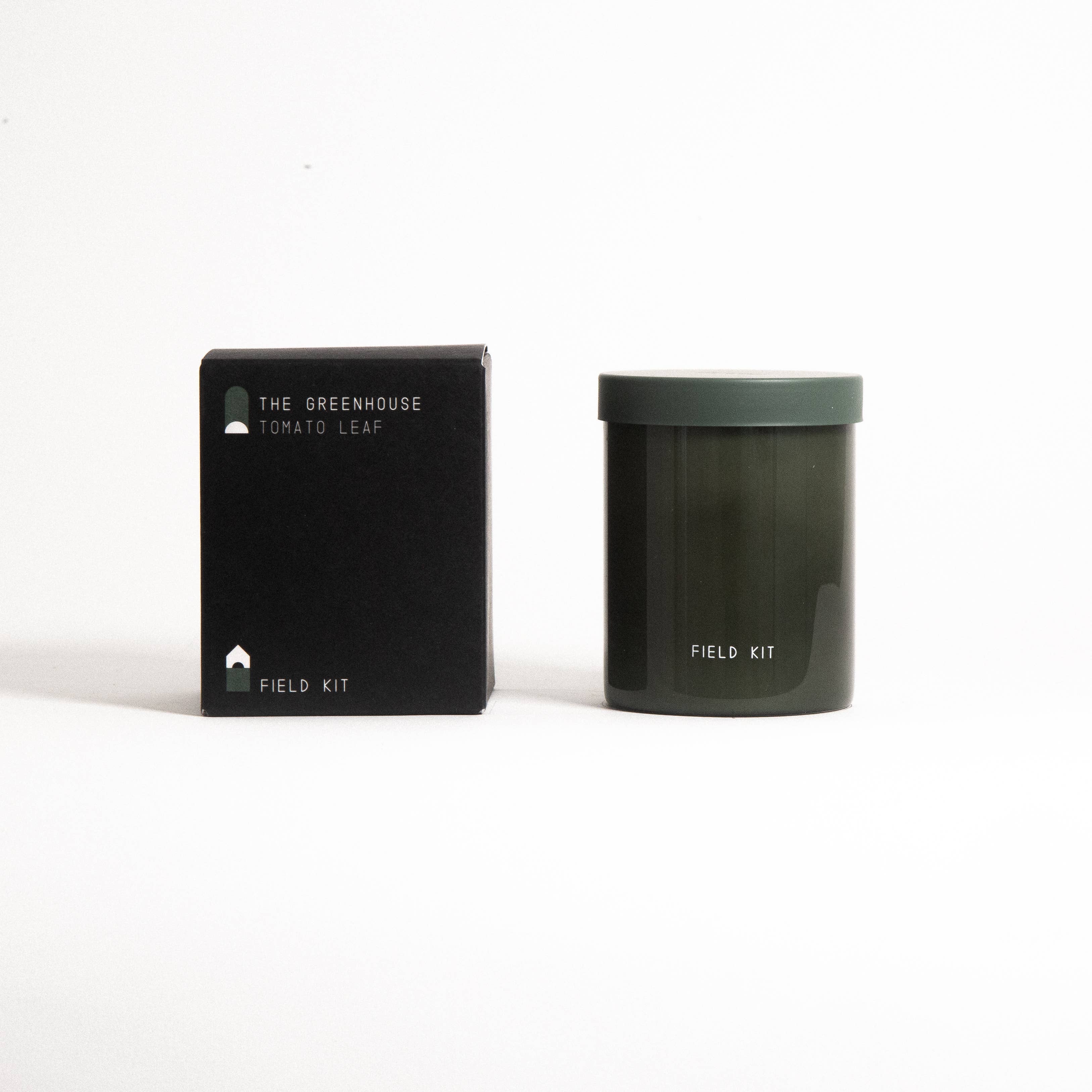 The Greenhouse - Tomato Leaf - 8oz Glass Candle