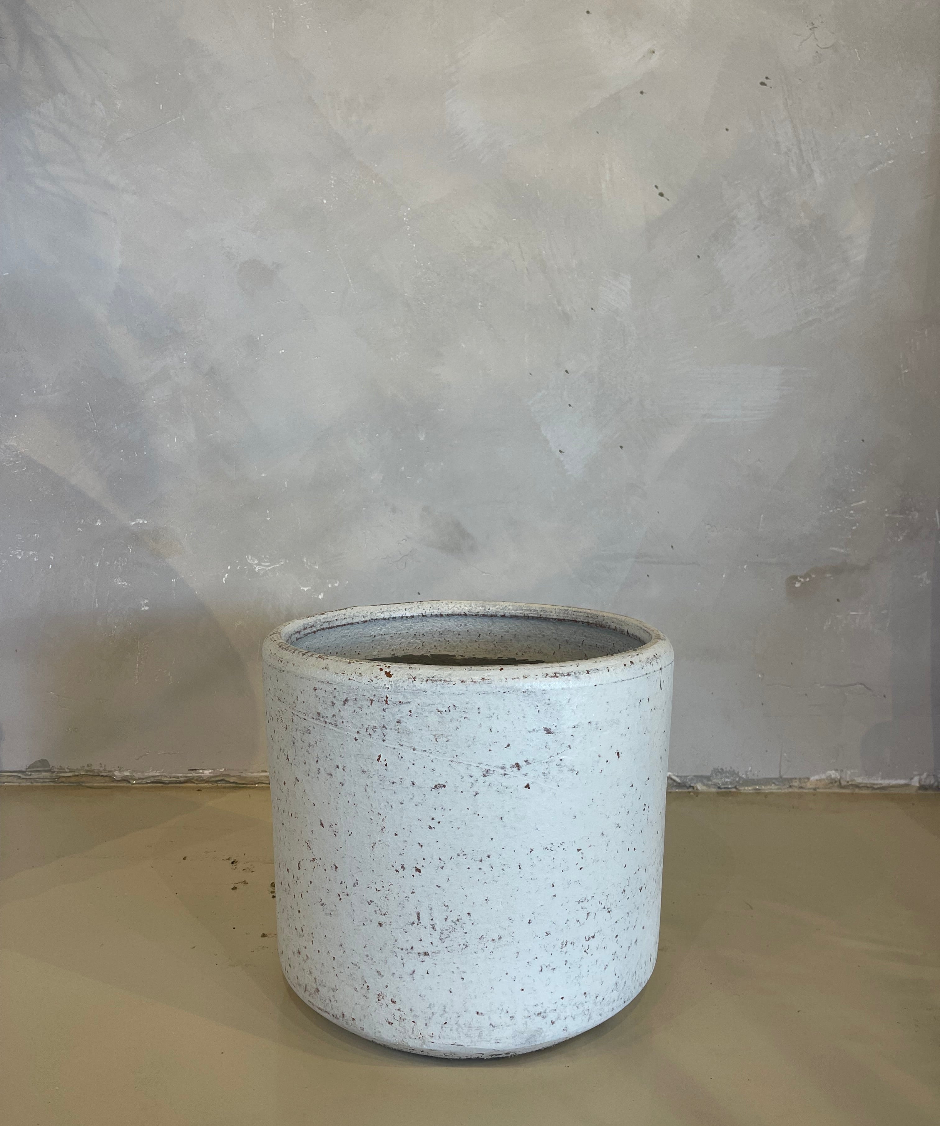 White Speckle Planter