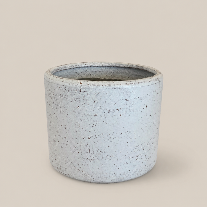 White Speckle Planter