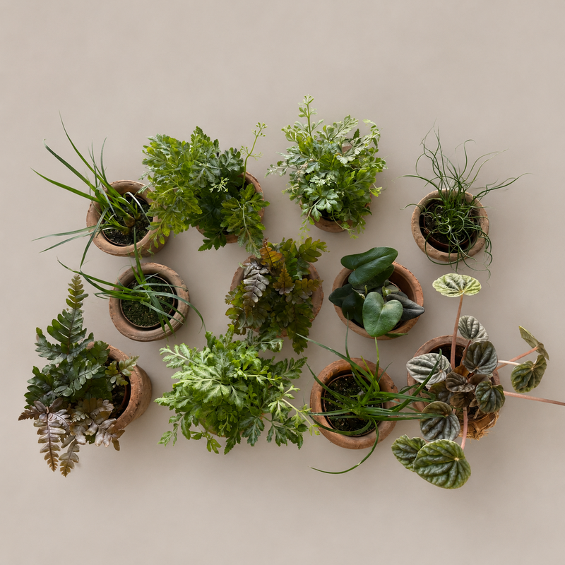 Micro terracotta plant