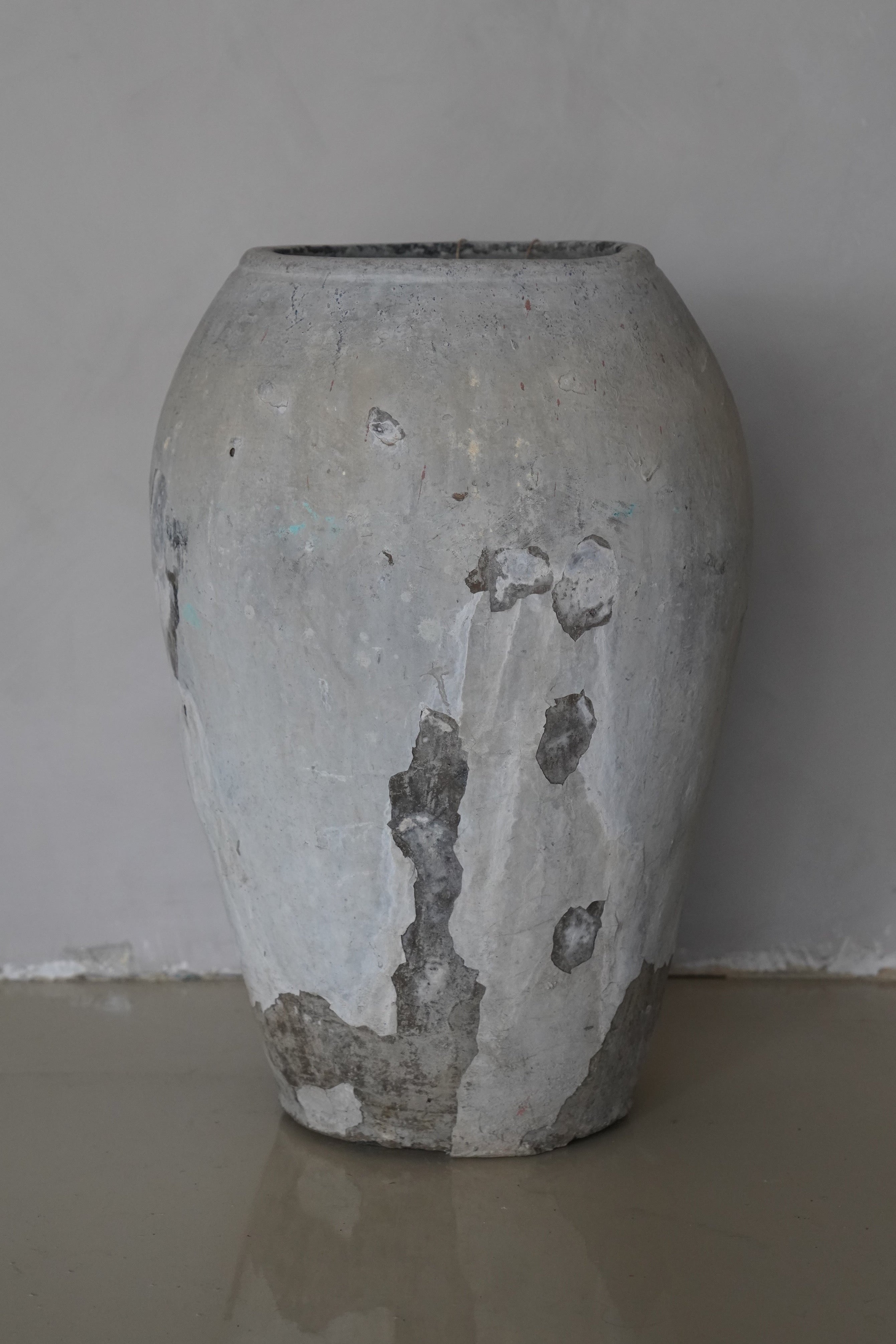 Rustic Clay Storage Pot