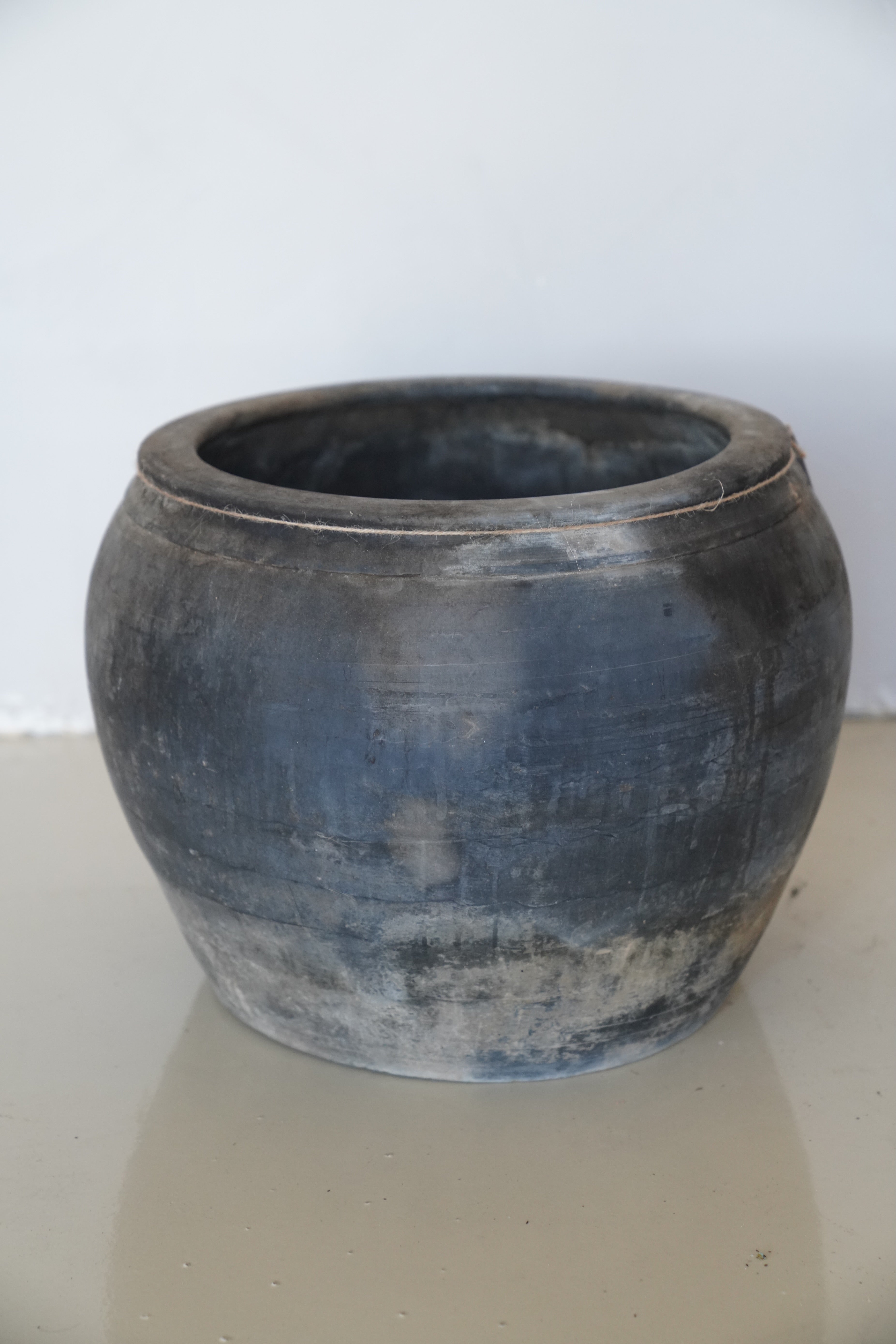 Muted Elegance Grey Pot
