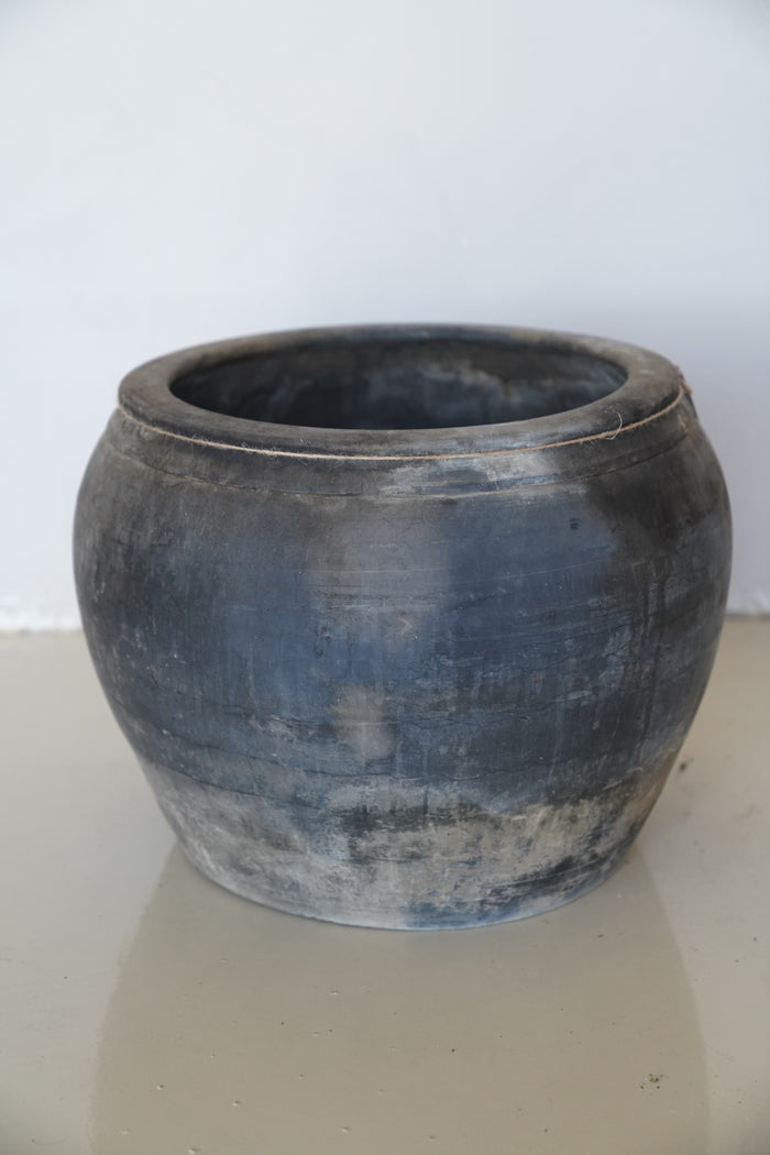 Muted Elegance Grey Pot