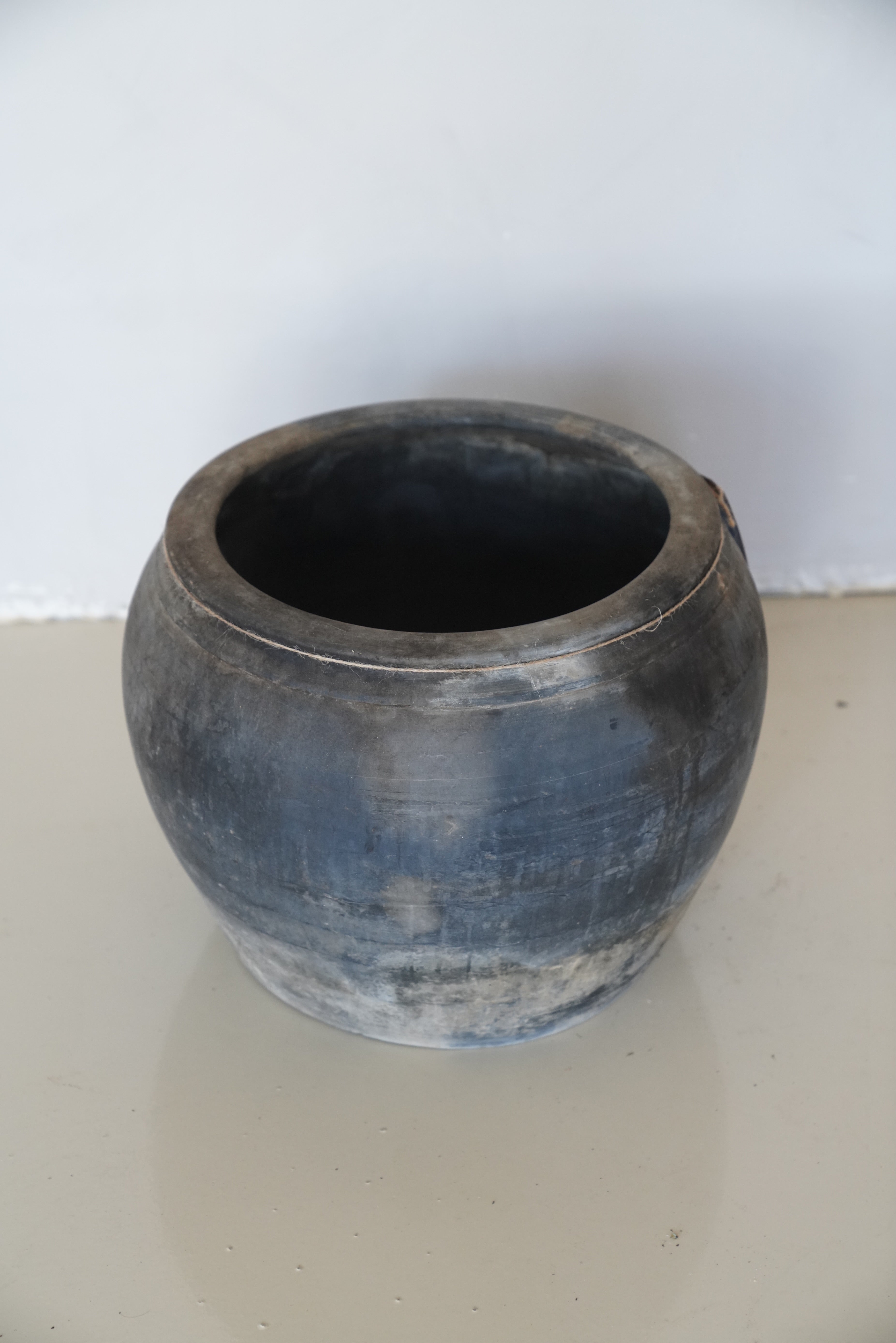 Muted Elegance Grey Pot