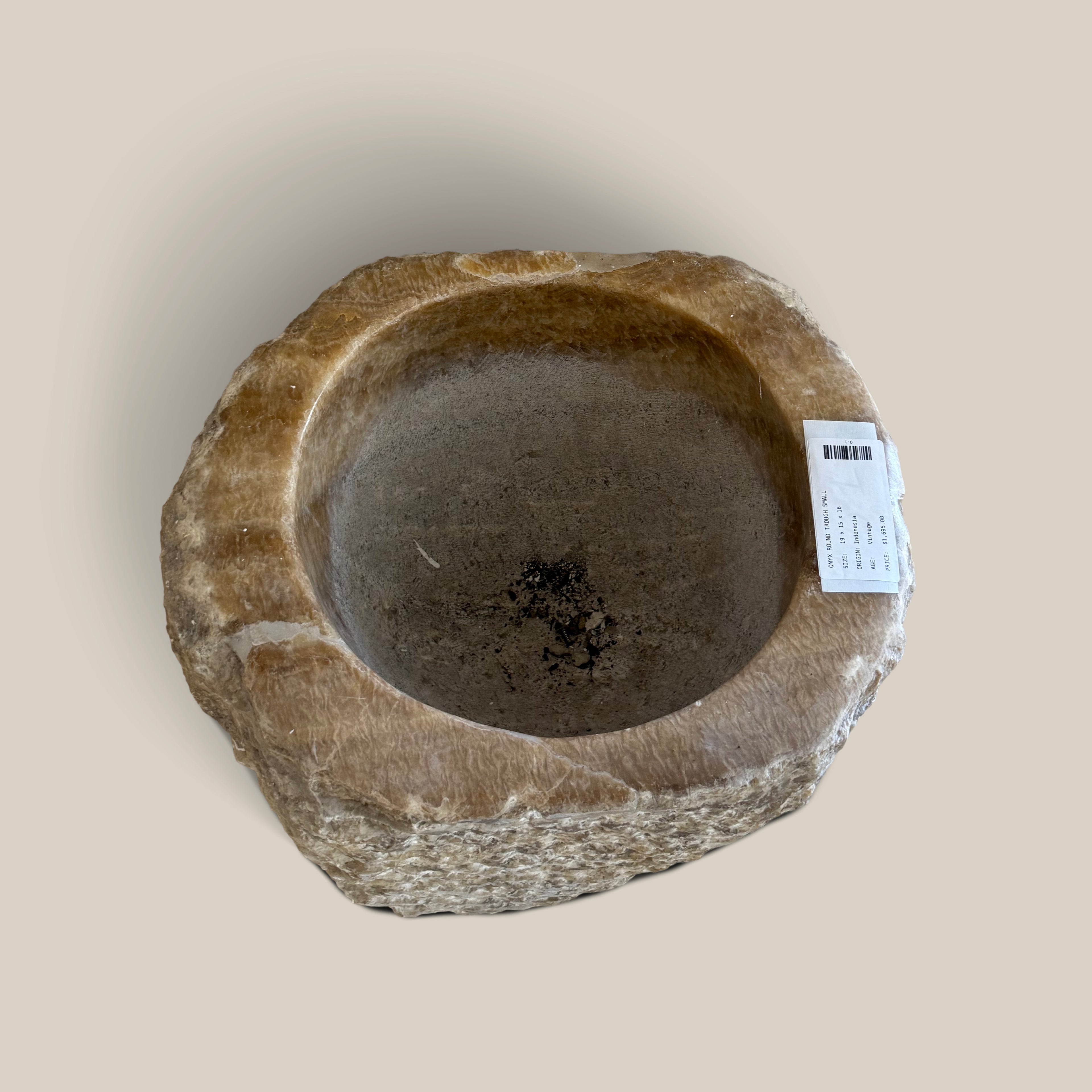 Onyx Round Trough Small O-1