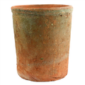Rustic Terra Cotta Cylinder