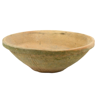 Rustic Terra Cotta Bowl - Med - Antique Red
